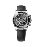 Super Clone Rolex Daytona Black Dial Oysterflex