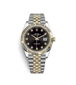 Super Clone Rolex Datejust Diamond Two Tone Diamond Dial