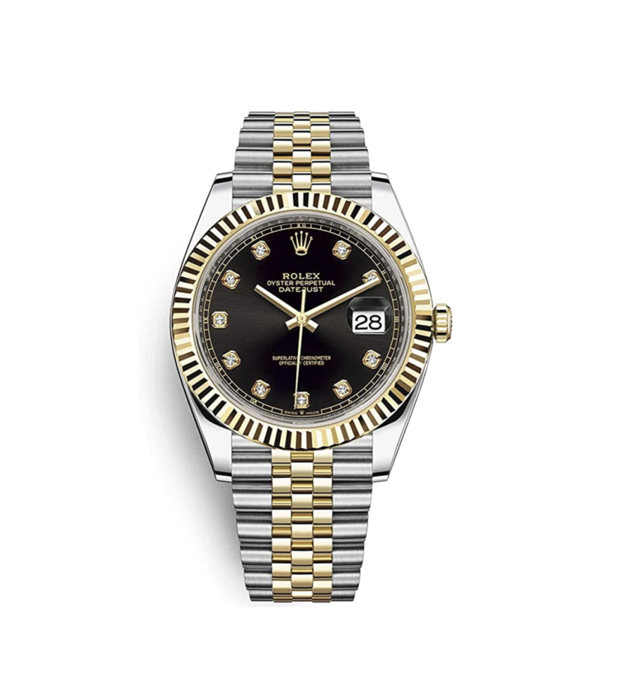 Super Clone Rolex Datejust Diamond Two Tone Diamond Dial