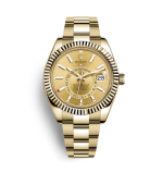 Super Clone Rolex Sky-Dweller Gold