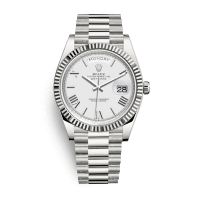 U1 Super Clone Rolex Day-Date - White Dial