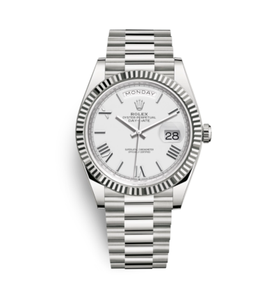 Super Clone Rolex Day-Date - White Dial