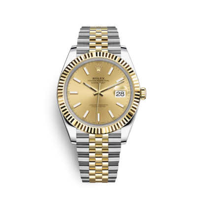 Super Clone Rolex Datejust Two Tone Gold